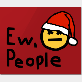 Ew People Christmas Graphic Posters and Art